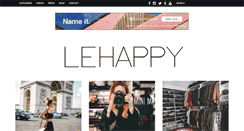 Desktop Screenshot of le-happy.com